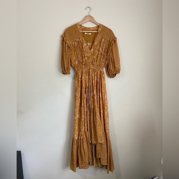 Spell & the Gypsy Collective Organic Cotton Lioness Maxi Dress Boho - Picture 4 of 11